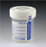 Globe Scientific Tite-Rite Urine Collection w/Patient I. D.Label - CONTAINER, PP, S, W / CAP, GRAD, 60ML, 500/CS - 6523