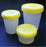 Globe Scientific Screw Cap Histology Containers - CONTAINER, PP, GRAD, W/CAP, 250ML, NS, 100/CS - 6540