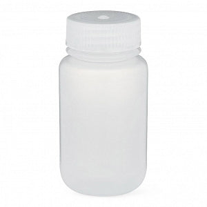 Globe Scientific Inc Diamond RealSeal Clear Wide Mouth Round Polypropylene Bottles - Diamond RealSeal Wide Mouth Round Polypropylene Bottle with Polypropylene Cap, 125 mL - 7000125