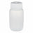 Globe Scientific Inc Diamond RealSeal Clear Wide Mouth Round Polypropylene Bottles - Diamond RealSeal Wide Mouth Round Polypropylene Bottle with Polypropylene Cap, 125 mL - 7000125