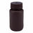 Globe Scientific Inc Diamond RealSeal Amber Wide Mouth Round HDPE Bottles - Diamond RealSeal Amber Wide-Mouth Round HDPE Bottle with Polypropylene Closure, 125 mL - 7010125AM