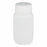 Globe Scientific Inc Diamond RealSeal Wide-Mouth Round HDPE Bottles with PP Closure - Diamond RealSeal Wide Mouth Round HDPE Bottle with Polypropylene Closure, 125 mL - 7010125