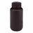 Globe Scientific Inc Diamond RealSeal Amber Wide Mouth Round HDPE Bottles - Diamond RealSeal Amber Wide Mouth Round HDPE Bottle with Polypropylene Closure, 250 mL - 7010250AM