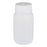 Globe Scientific Inc Diamond RealSeal Wide Mouth Round LDPE Bottles - Diamond RealSeal Wide Mouth Round LDPE Bottle with Polypropylene Closure, 125 mL - 7020125