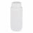 Globe Scientific Inc Diamond RealSeal Wide Mouth Round LDPE Bottles - Diamond RealSeal Wide Mouth Round LDPE Bottle with Polypropylene Closure, 500 mL - 7020500