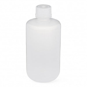 Globe Scientific Inc Diamond RealSeal Narrow Mouth Boston Round Polypropylene Bottles - Diamond RealSeal Clear Narrow Mouth Boston Round Polypropylene Bottle with Polypropylene Closure, 250 mL - 7050250