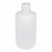 Globe Scientific Inc Diamond RealSeal Narrow Mouth Boston Round Polypropylene Bottles - Diamond RealSeal Clear Narrow Mouth Boston Round Polypropylene Bottle with Polypropylene Closure, 250 mL - 7050250