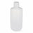 Globe Scientific Inc Diamond RealSeal Narrow Mouth Boston Round Polypropylene Bottles - Diamond RealSeal Clear Narrow Mouth Boston Round Polypropylene Bottle with Polypropylene Closure, 1000 mL - 7051000