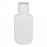 Globe Scientific Inc Diamond RealSeal Narrow Mouth Boston Round HDPE Bottles - Diamond RealSeal Translucent Narrow Mouth Boston Round HDPE Bottle with Polypropylene Closure, 60 mL - 7060060