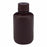 Globe Scientific Inc Diamond RealSeal Amber Narrow Mouth Boston Round HDPE Bottles - Diamond RealSeal Amber Narrow Mouth Boston Round HDPE Bottle with Polypropylene Closure, 125 mL - 7060125AM