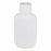 Globe Scientific Inc Diamond RealSeal Narrow Mouth Boston Round HDPE Bottles - Diamond RealSeal Translucent Narrow Mouth Boston Round HDPE Bottle with Polypropylene Closure, 125 mL - 7060125