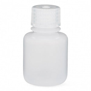 Globe Scientific Inc Diamond RealSeal Clear Narrow Mouth Boston Round LDPE Bottles - Diamond RealSeal Clear Narrow Mouth Boston Round LDPE Bottle with Polypropylene Closure, 30 mL - 7070030