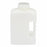 Globe Scientific Inc Diamond RealSeal Wide Mouth Rectangular HDPE Bottles - Diamond RealSeal Wide Mouth Rectangular HDPE Bottle with Polypropylene Cap, 2000 mL - 7102000