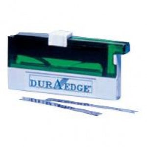 Crescent Duraedge Standard Microtome Blades - Low-Profile, PTFE Coated, 77 x 8 mm, Green Duraedge Microtome Blade - 307223