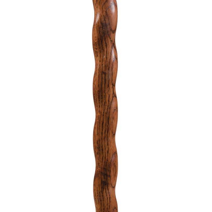 Brazos Walking Sticks Twisted Oak Walking Cane Contains Latex — Grayline Medical 6422