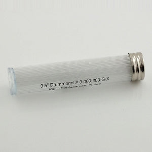 Drummond Scientific Nanoject II Replacement Glass Capillaries - BORES OOCYTE INJECTOR, 7" - 3-000-203-G/XL