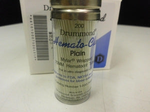 Drummond Scientific Hemato-Clad Mylar Wrapped Hematocrit Tubes - Hemato-Clad Mylar Wrapped Hematocrit Tube, 75 mm - 1-000-7500-C/5