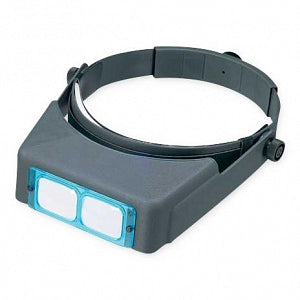 Donegan Optical Company OptiVISOR Binocular Headband Magnifier - Optivisor Binocular Headband Magnifier with 3.5X Magnification Lens Plate and 4" Focal Length - DA-10