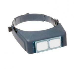 Donegan Optical Company OptiVISOR Binocular Headband Magnifier - Optivisor LX Binocular Headband Magnifier with 2.5X Magnification Lens Plate and 8" Focal Length - LX-5