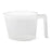 Medline Non-Insulated Plastic Pitchers - Noninsulated Plastic Pitcher with Handle, 1, 200 cc - DNSC48012A