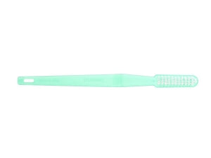 Donovan Industries DawnMist Adult Toothbrushes - Adult Nylon Toothbrushes, Individually Bagged, 46 Tuft, Green - TB46