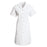 Vf Workwear-Div / Vf Imagewear (W) Ladies Poplin Dresses - Button Front 80 Polyester /20 Combed Cotton Poplin Short Sleeve Dress, White, Size L - DP23WHL