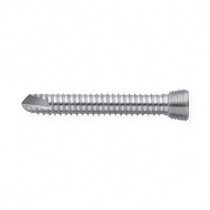 DePuy Self-Tapping LCP Plate Screws with Star Drive - 3.5 mm Self-Tapping Locking Screws in Stainless Steel with Star Drive Recess, 36 mm Long - 212.115