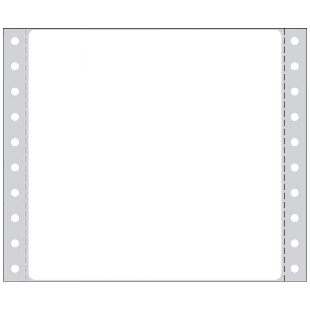 Label Mckesson/Hboc Dot Matrix Paper Permanent 5" X 4 15/16" White 2500 Per Box