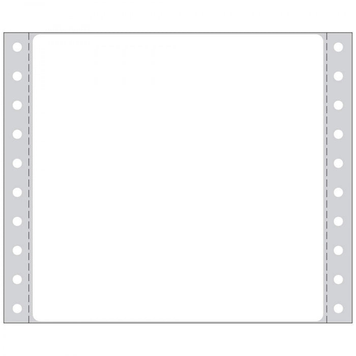 Label Mckesson/Hboc Dot Matrix Paper Permanent 5" X 4 15/16" White 2500 Per Box