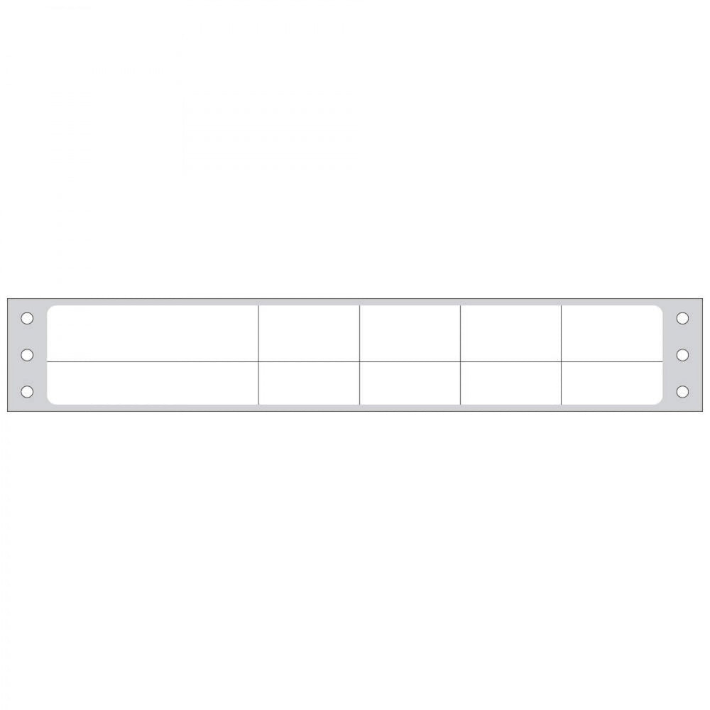 Label Va Dot Matrix Paper Permanent 8 3/16" X 1 5/16" White 5000 Per Box