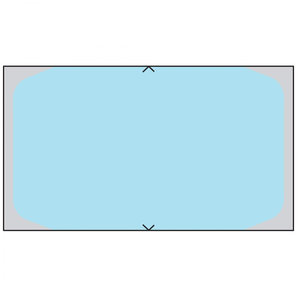 Label For Healthcoder 8200, 8000 And 5000 Printers Direct Thermal Piggyback Paper Permanent 1 5/8" Core 1 23/40" X 86/91" Blue 3000 Per Roll, 6 Rolls Per Box