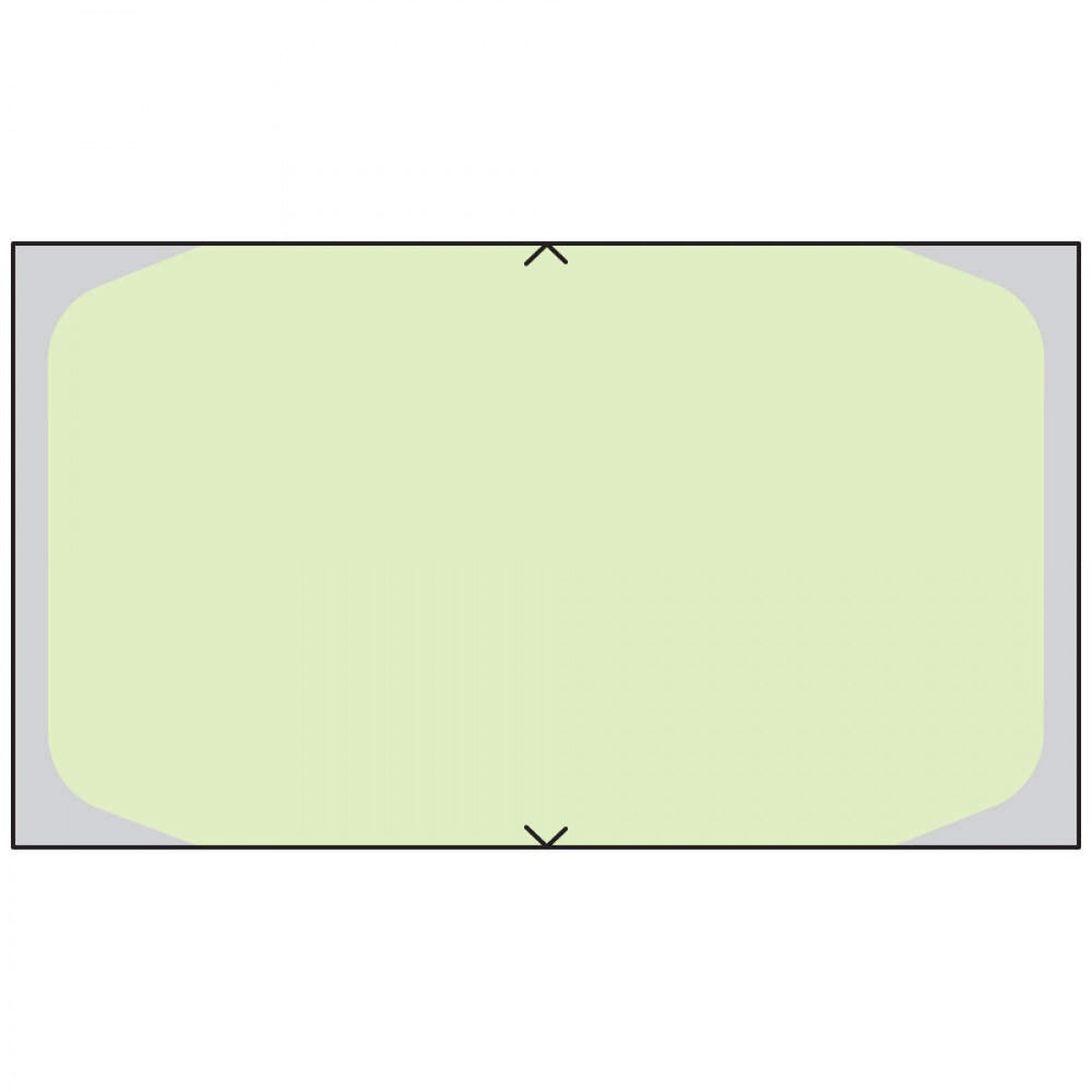 Label For Healthcoder 8200, 8000 And 5000 Printers Direct Thermal Piggyback Paper Permanent 1 5/8" Core 1 23/40" X 86/91" Green 3000 Per Roll, 6 Rolls Per Box