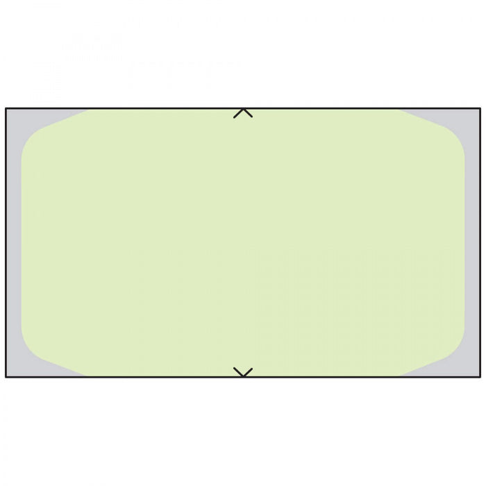 Label For Healthcoder 8200, 8000 And 5000 Printers Direct Thermal Piggyback Paper Permanent 1 5/8" Core 1 23/40" X 86/91" Green 3000 Per Roll, 6 Rolls Per Box