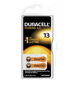 Duracell HA Batteries - Zinc-Air Hearing Aid Batteries, (DA13B12MR09), 1.4 V - 4133382848