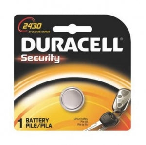 Duracell Button Cell Lithium Batteries - Button Cell Lithium Batteries, (DL2430BPK), 3 V - 00041333661834