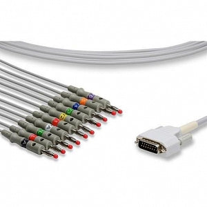 DRE Medical True ECG 12-Channel ECG / EKG System - ECG Cable, True 12 Series, DRE - P02256