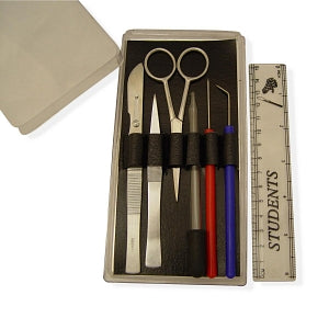 DR Instruments Dissection Kit with Screw-Lock Blade - Dissection Kit with Screw-Lock Blade - 61PC