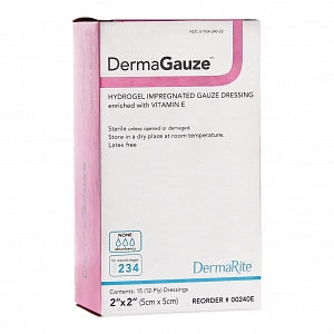 Dermarite DermaGauze Dressings - Derma gauze Impregnated Gauze Dressing, 2" x 2" - 00240E