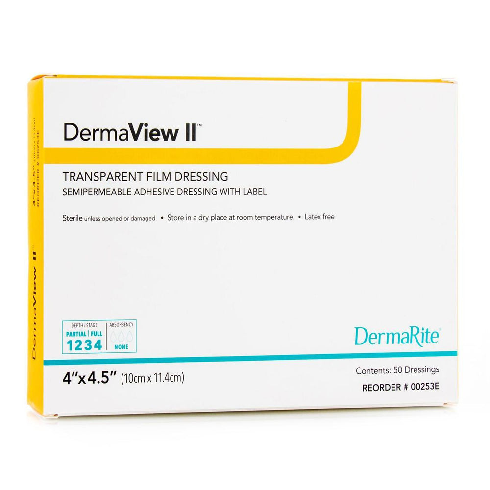 DermaView II Transparent Film Dressings by Dermarite  Industries