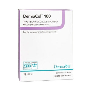 Dermarite DermaCol 100 Collagen Powder Dressing - POWDER, COLLAGEN, DERMACOL, 100 - 00300E