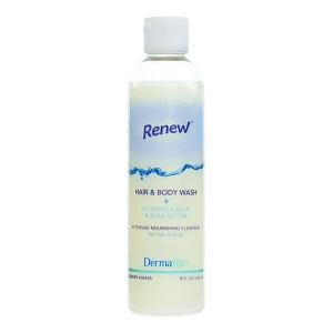 DermaRite Industries Renew Hair & Body Washes - Renew Hair and Body Wash, 8 oz. - 00425