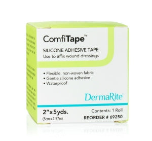 Dermarite ComfiTape - ComfiTape Silicone Tape, 1" x 5 yd. - 69130