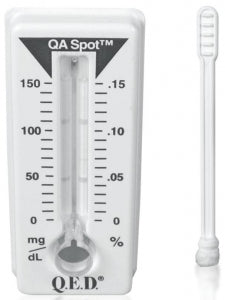 Abbott DOT-Approved Alcohol Saliva Test - DOT-Approved Q. E.D. A150 Saliva Alcohol Test, CLIA-Waived, CTA Applicator - 31150