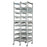 Distribution Systems Intnl Modu-Max CTS Modular Shelving Units - Modu-Max CTS-OS 8-Shelf Open Rack Shelving Unit, Single-Wide Adder - D1-MM-KITCTSOS/ADD/8-TELE