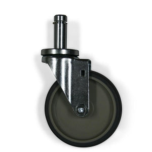 Distribution Systems Shelving Casters - 5" Stem Shelving Caster - T6-5C