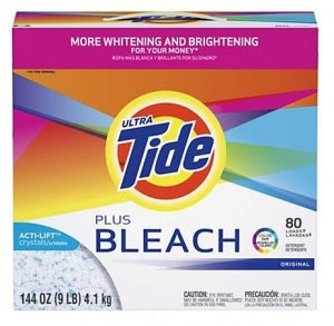 Procter & Gamble Tide Powder Plus Bleach Laundry Detergent - DETERGENT, TIDE, BLEA, ORG SCENT, 144OZ - 895966