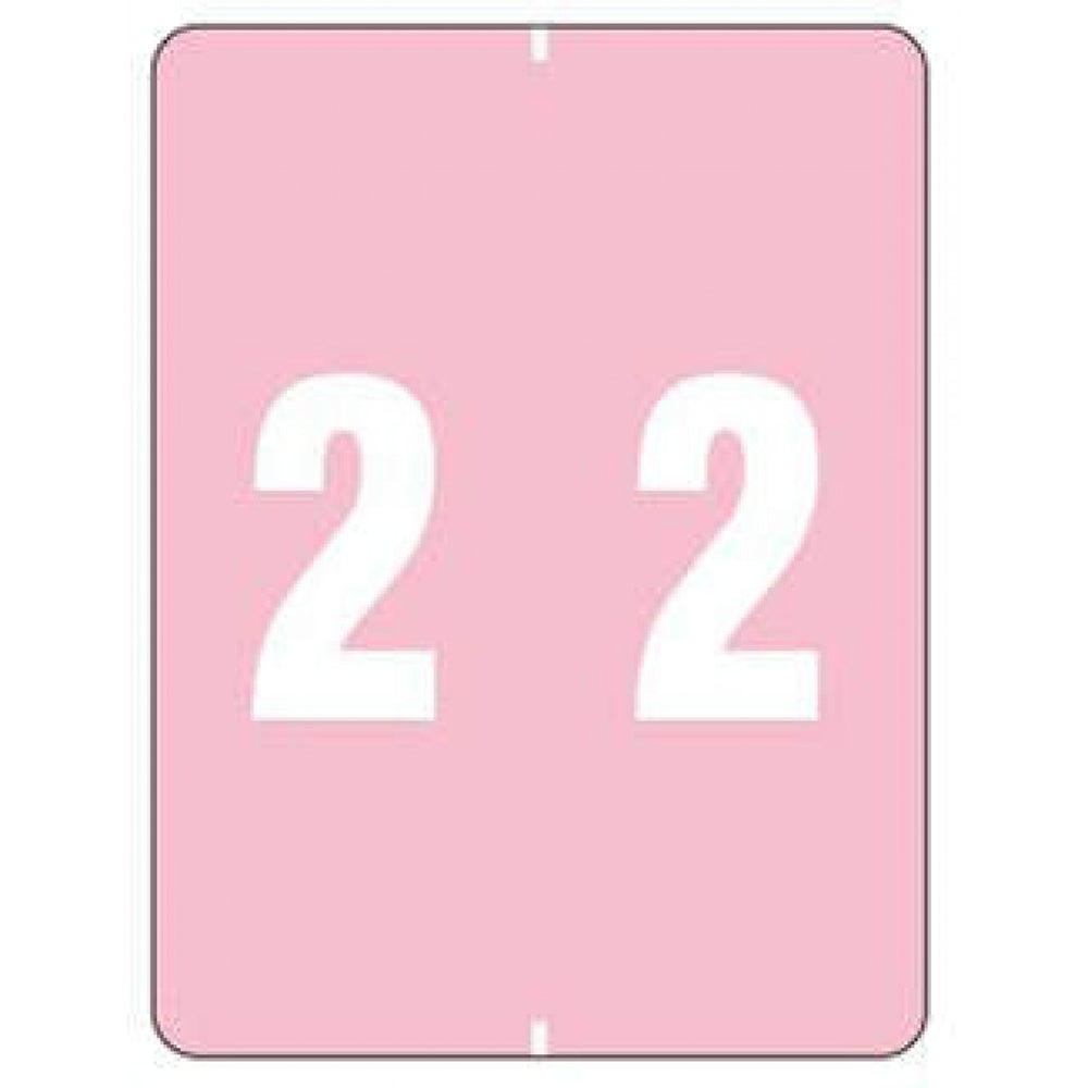 Color: Pink Dimensions: 1 1/2" X 2" 500/Roll