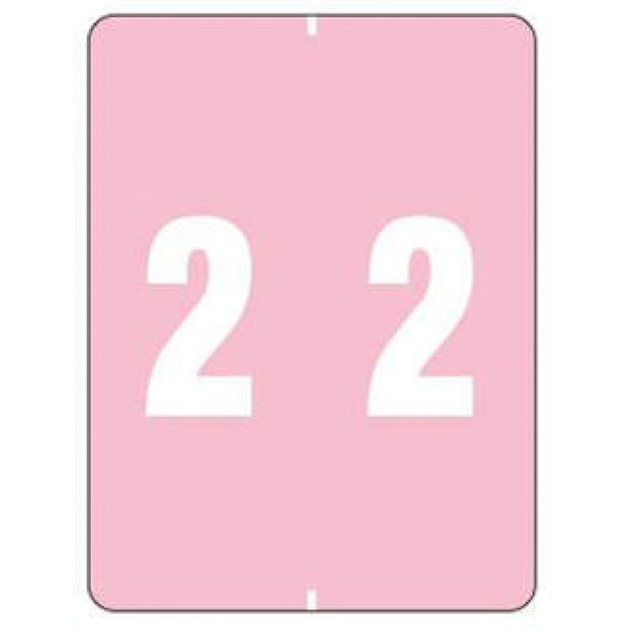 Color: Pink Dimensions: 1 1/2" X 2" 500/Roll