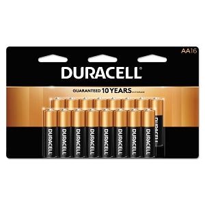 Duracell AA Duracell CopperTop Alkaline Batteries - Duracell Coppertop Alkaline Batteries, AA - MN1500B16Z