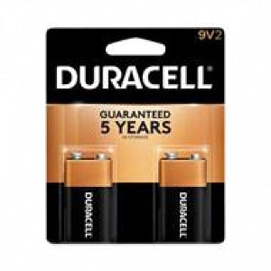 Duracell AA Duracell CopperTop Alkaline Batteries - Duracell Coppertop Alkaline Batteries, 9V - MN1604B2Z